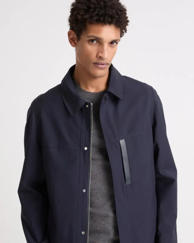 Veste en laine mélangée imperméable made by Yves Salomon