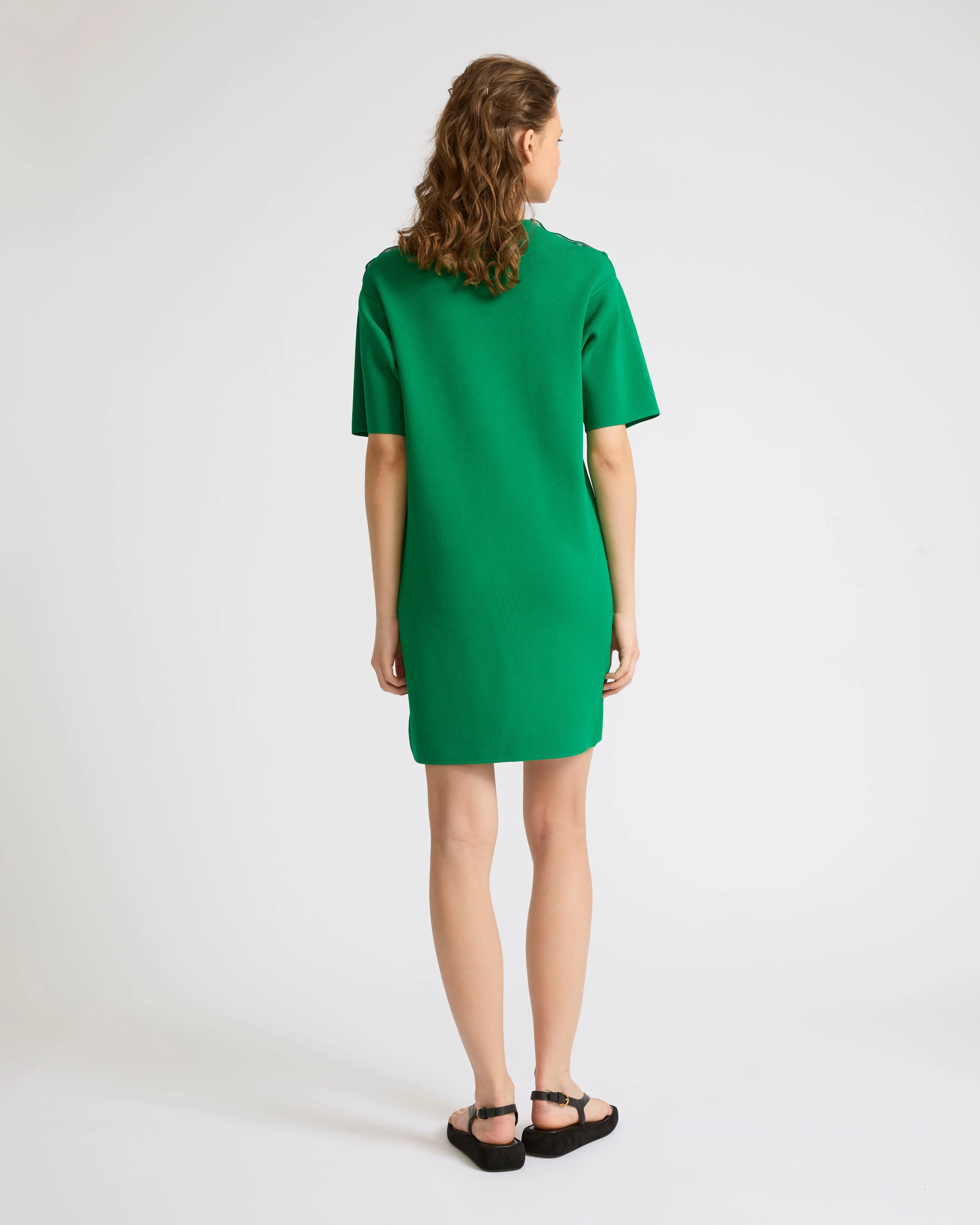Robe T-shirt en maille sold by Yves Salomon product image thumbnail 4