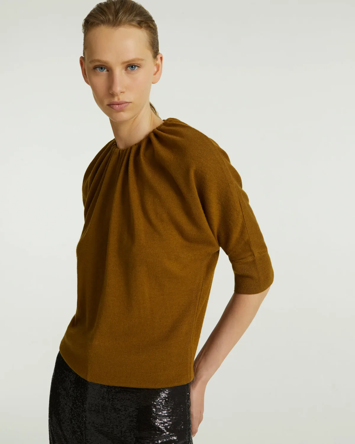 Top en maille sold by Yves Salomon product image thumbnail 4