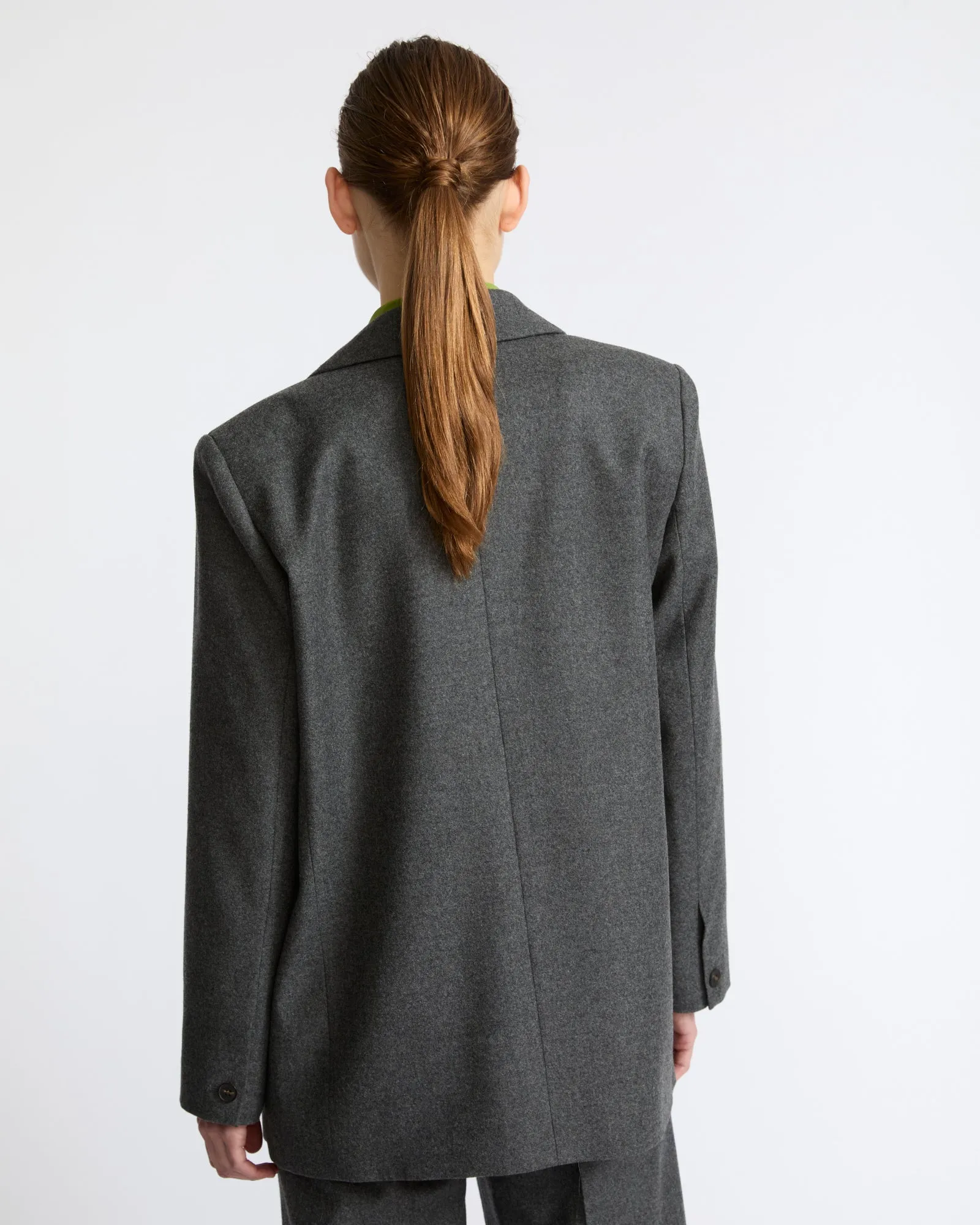 Veste tailleur en lainage cachemire Loro Piana sold by Yves Salomon product image thumbnail 5