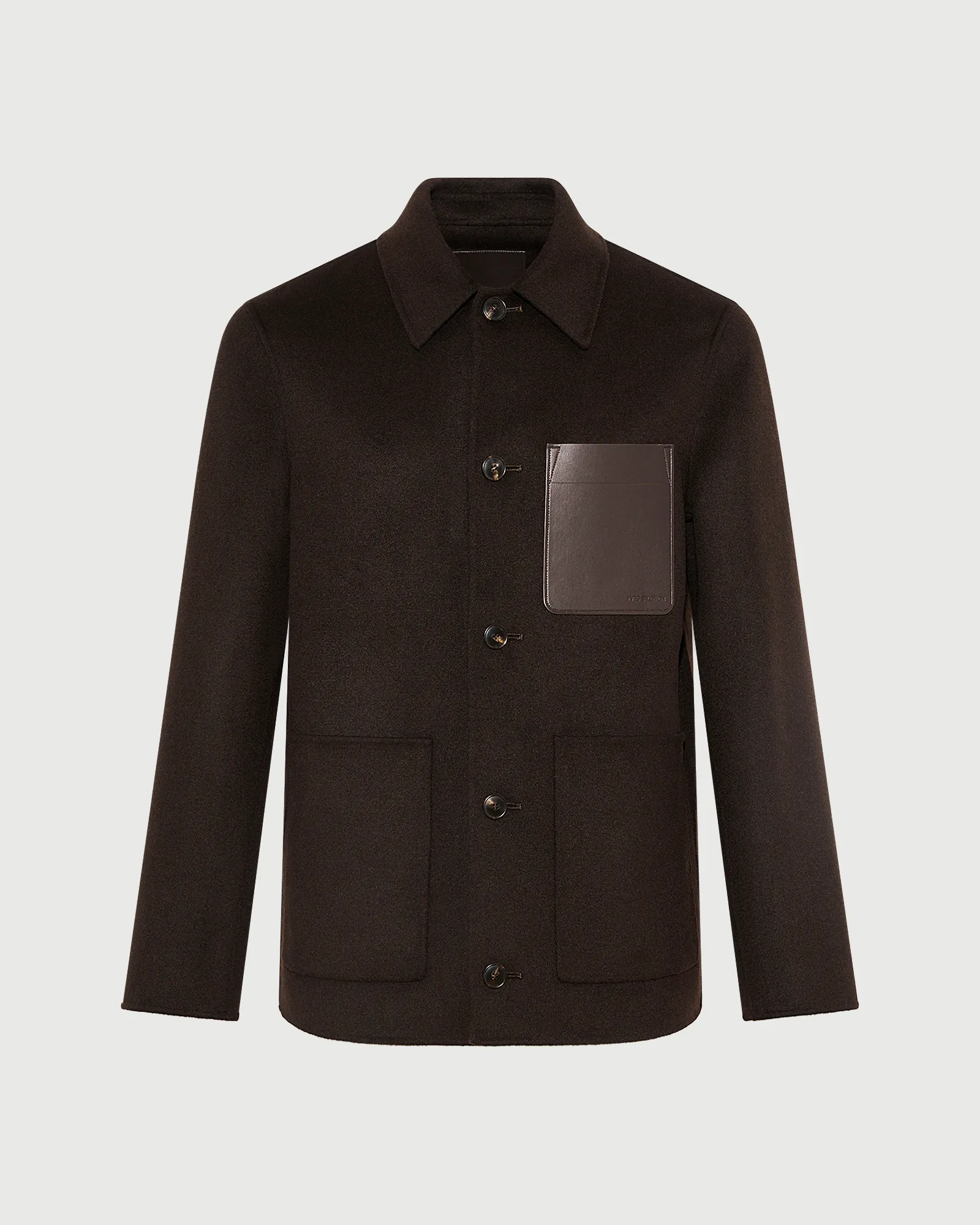 Veste workwear en tissu double-face laine-cachemire sold by Yves Salomon product image thumbnail 5