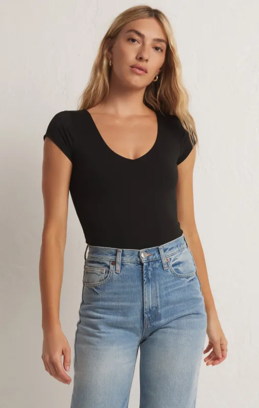 Lucia So Smooth Bodysuit sold by Z Supply