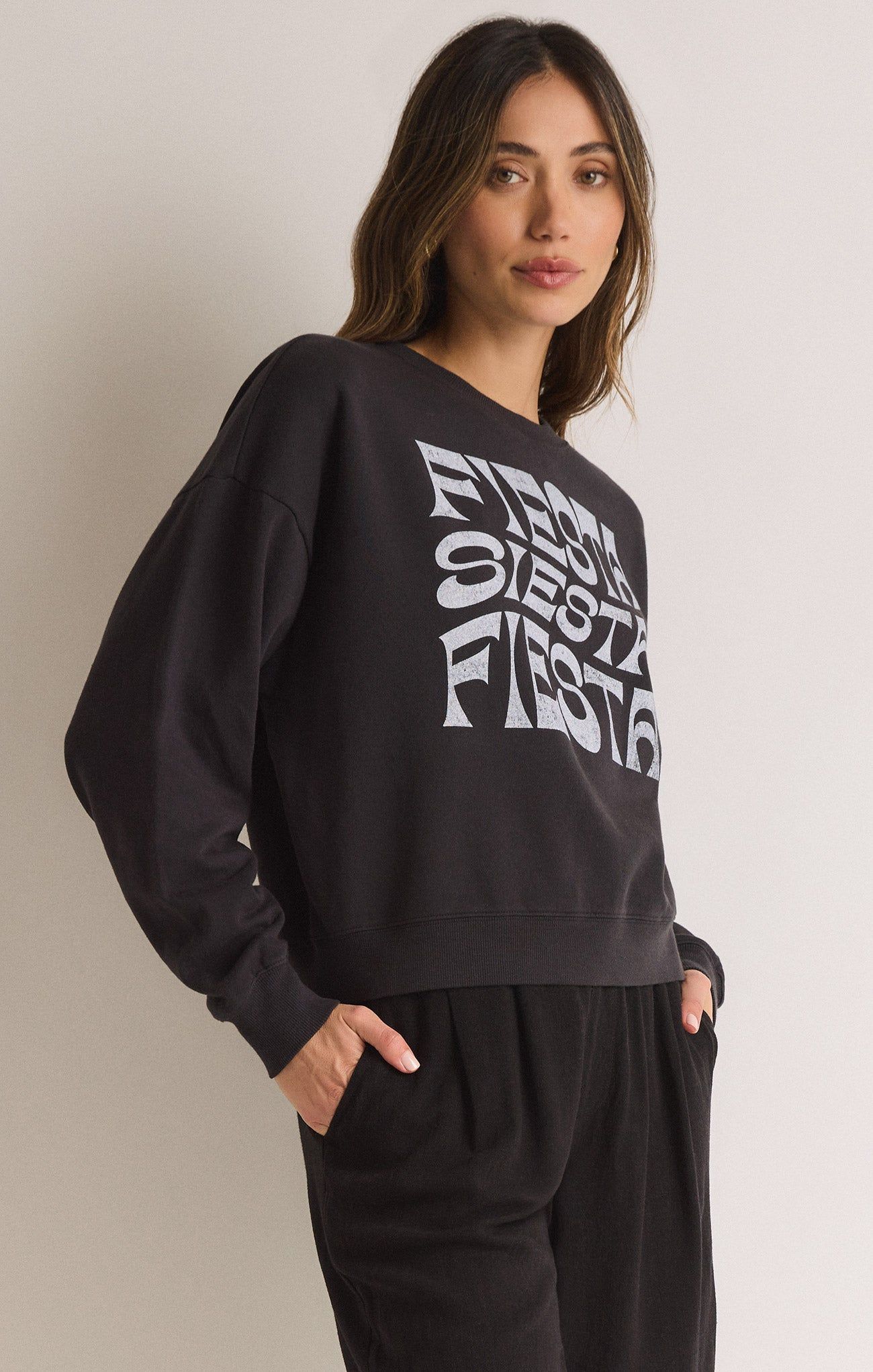 Fiesta Tomgirl Sweatshirt sold by Z Supply product image thumbnail 3