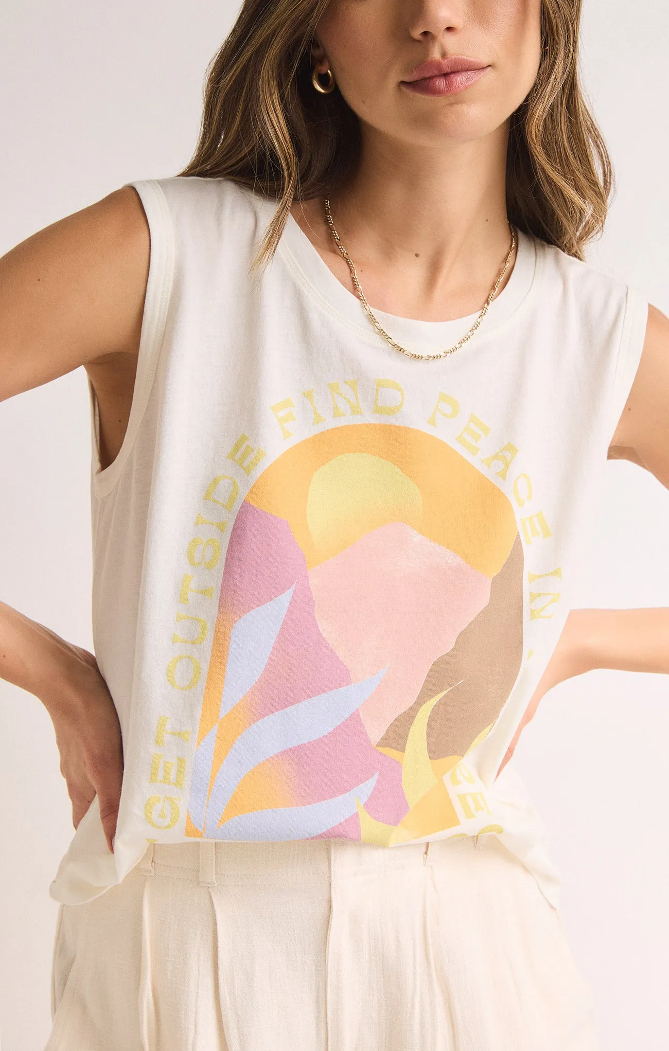 Bliss La Mer Tank sold by Z Supply product image thumbnail 5