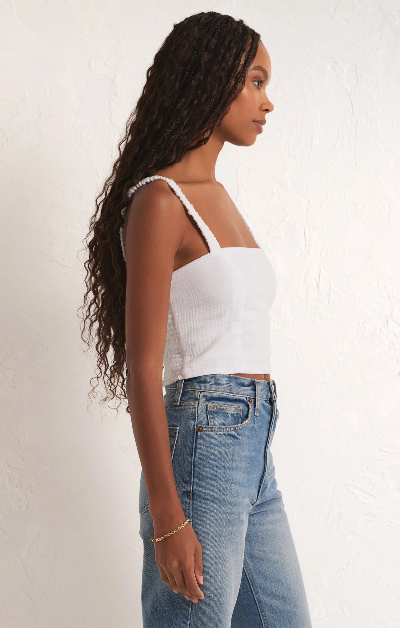 Cambria Gauze Tank sold by Z Supply product image thumbnail 5