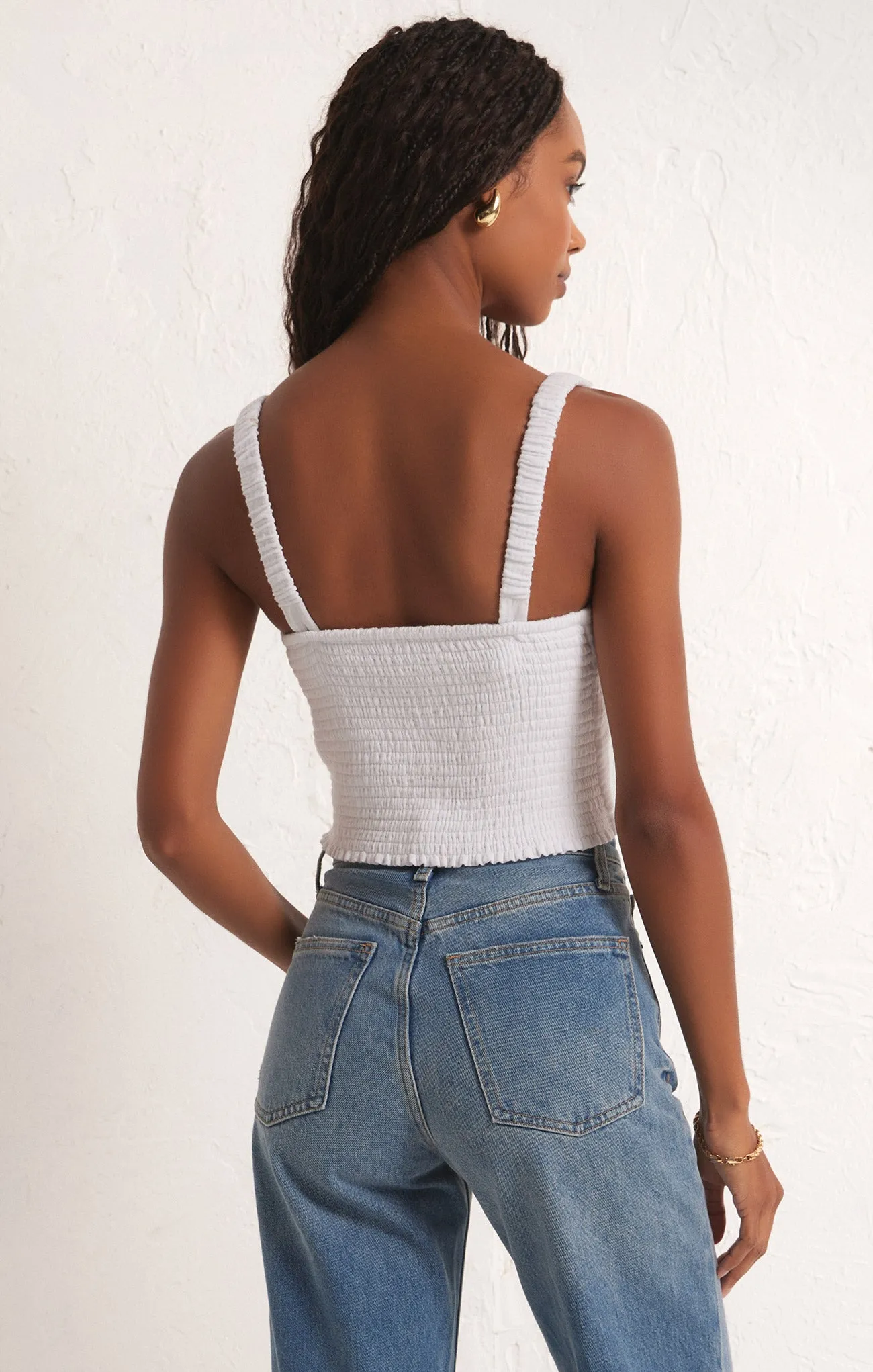 Cambria Gauze Tank sold by Z Supply product image thumbnail 4