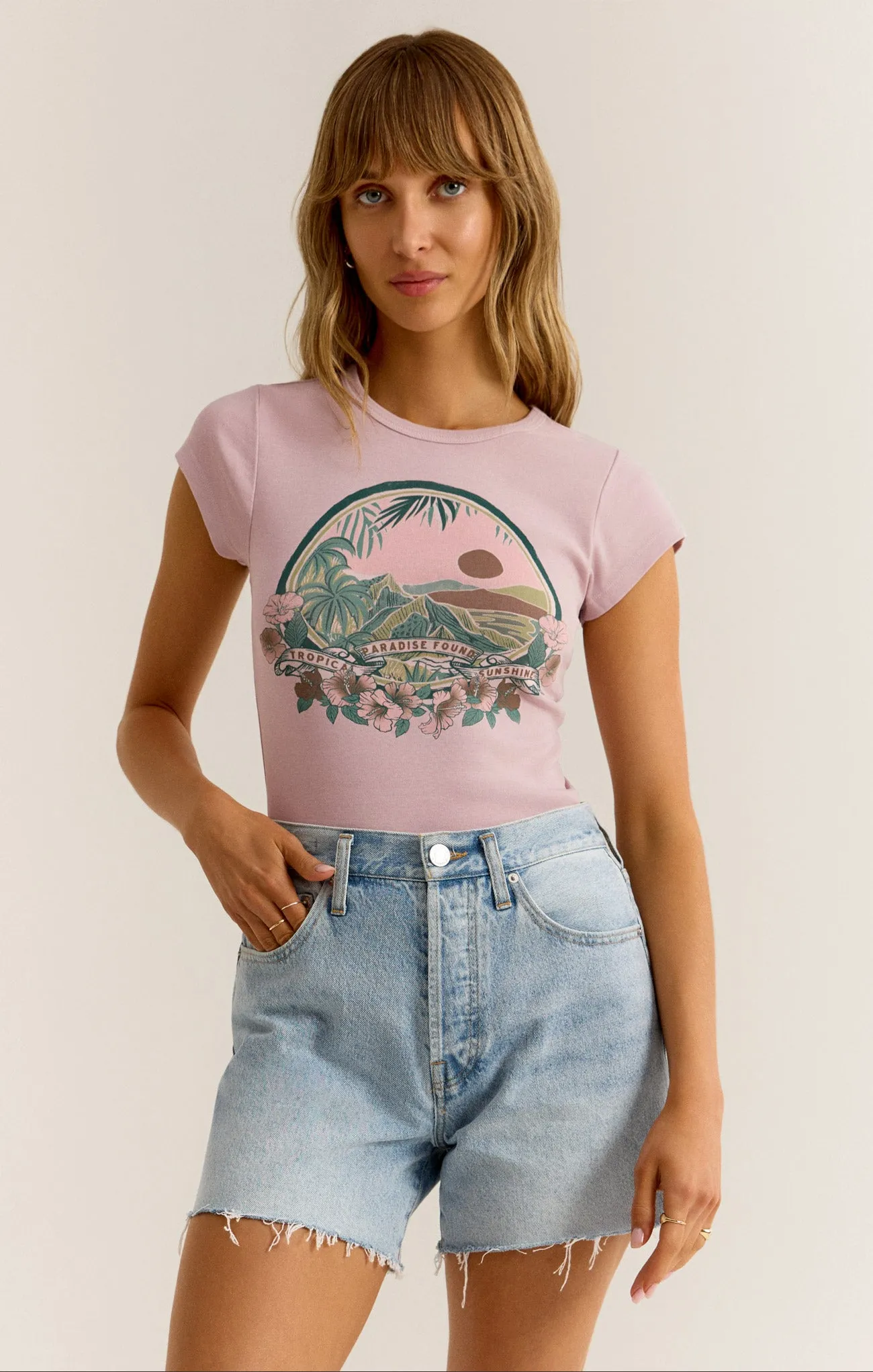 Paradise Cheeky Tee sold by Z Supply