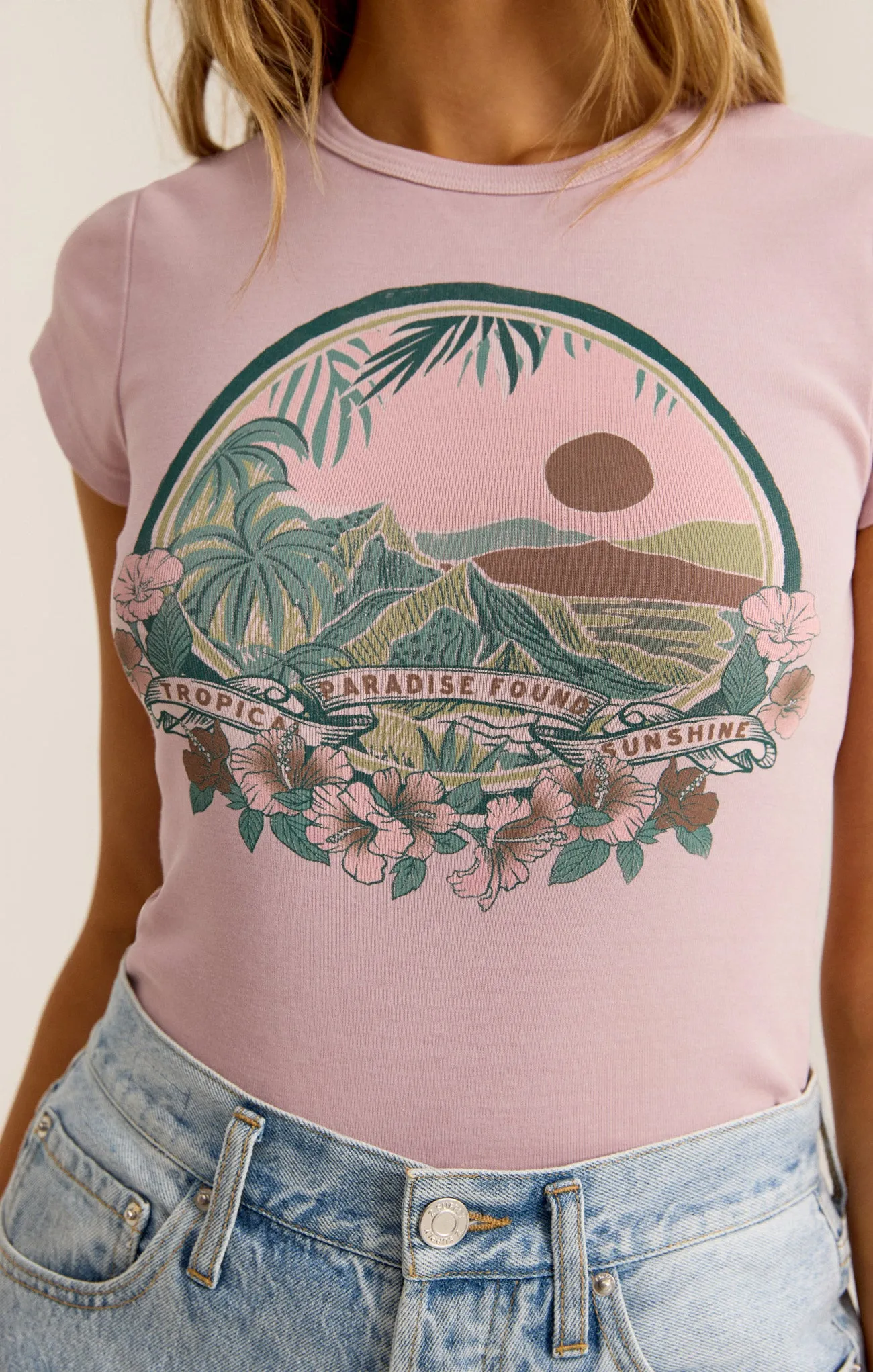 Paradise Cheeky Tee sold by Z Supply product image thumbnail 5