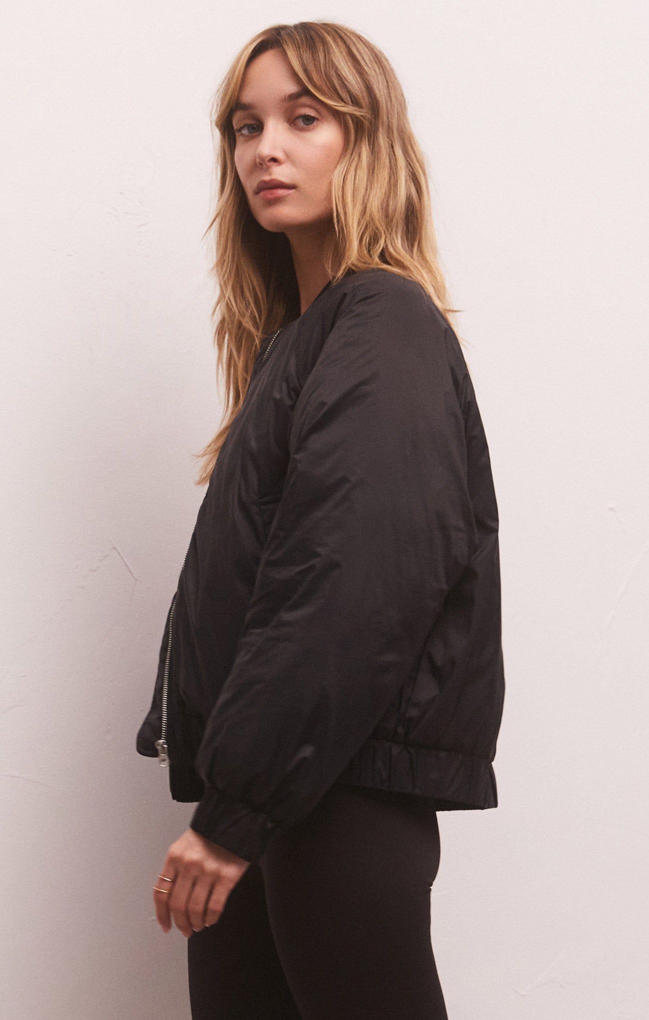 Reversible Quilted Bomber Jacket sold by Z Supply product image thumbnail 3