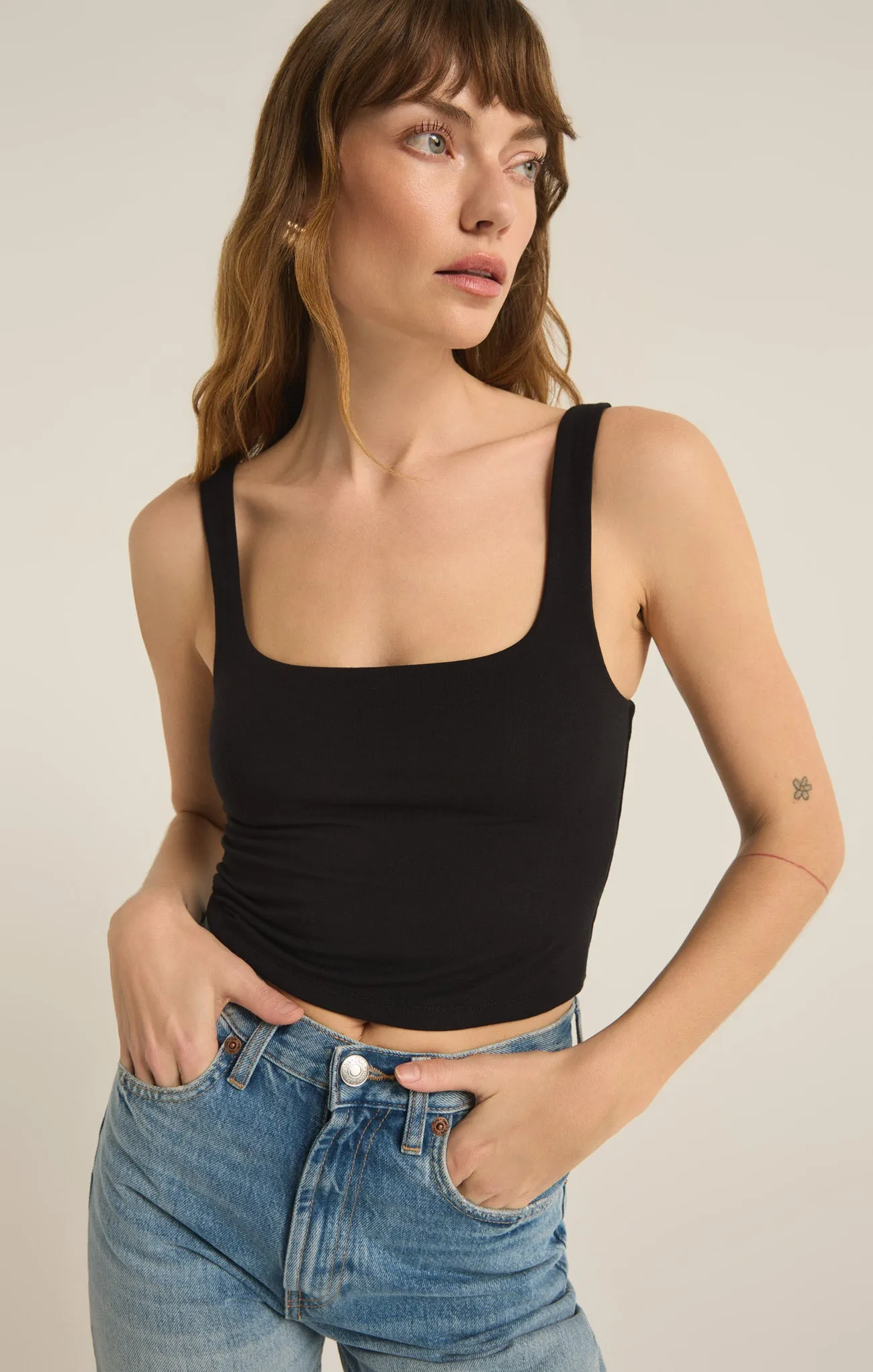 Myra Knit Cropped Tank sold by Z Supply product image thumbnail 5
