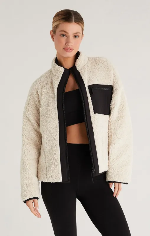 On-The-Go Reversible Quilted Sherpa Jacket sold by Z Supply