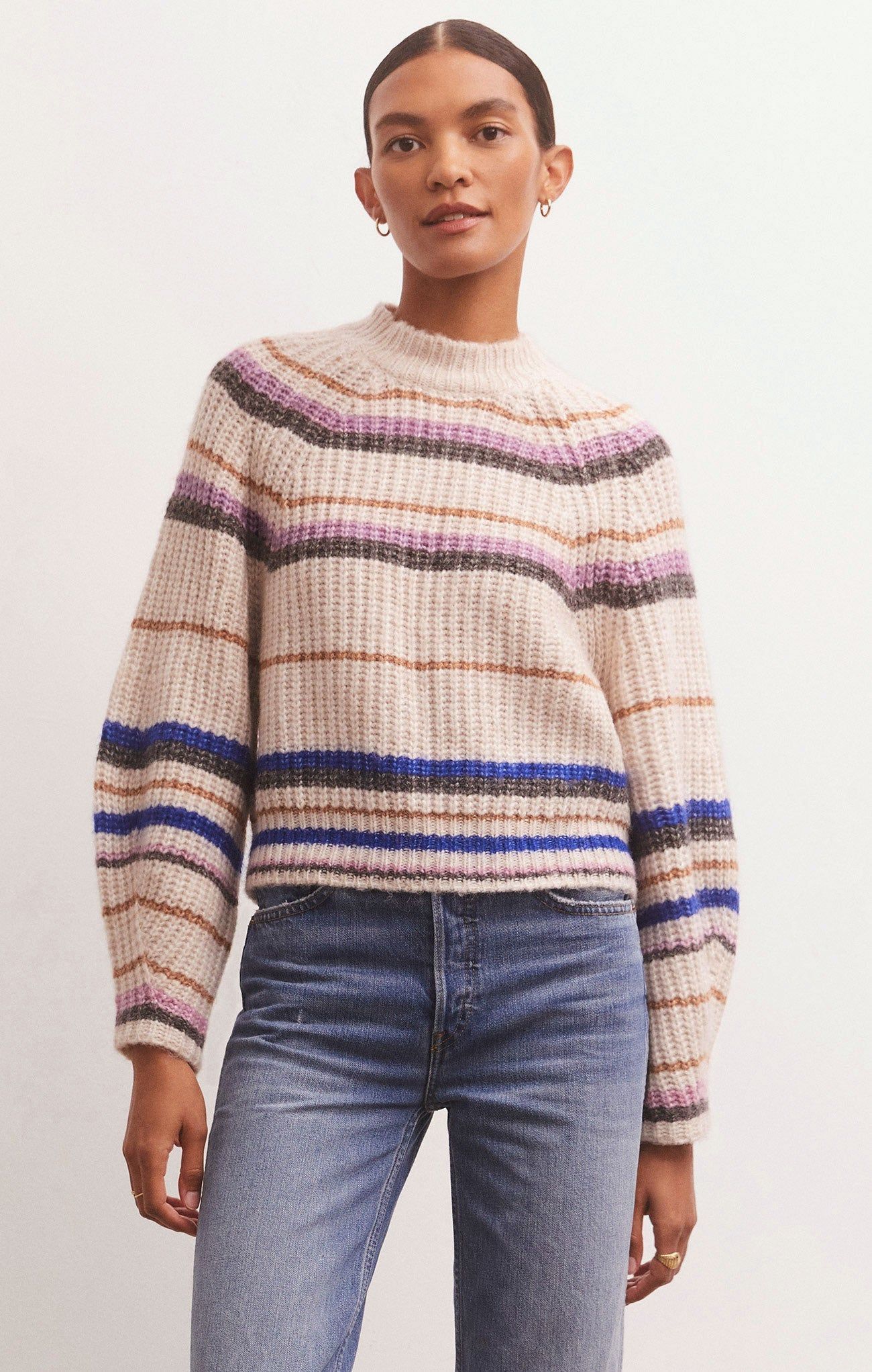 Desmond Stripe Sweater sold by Z Supply