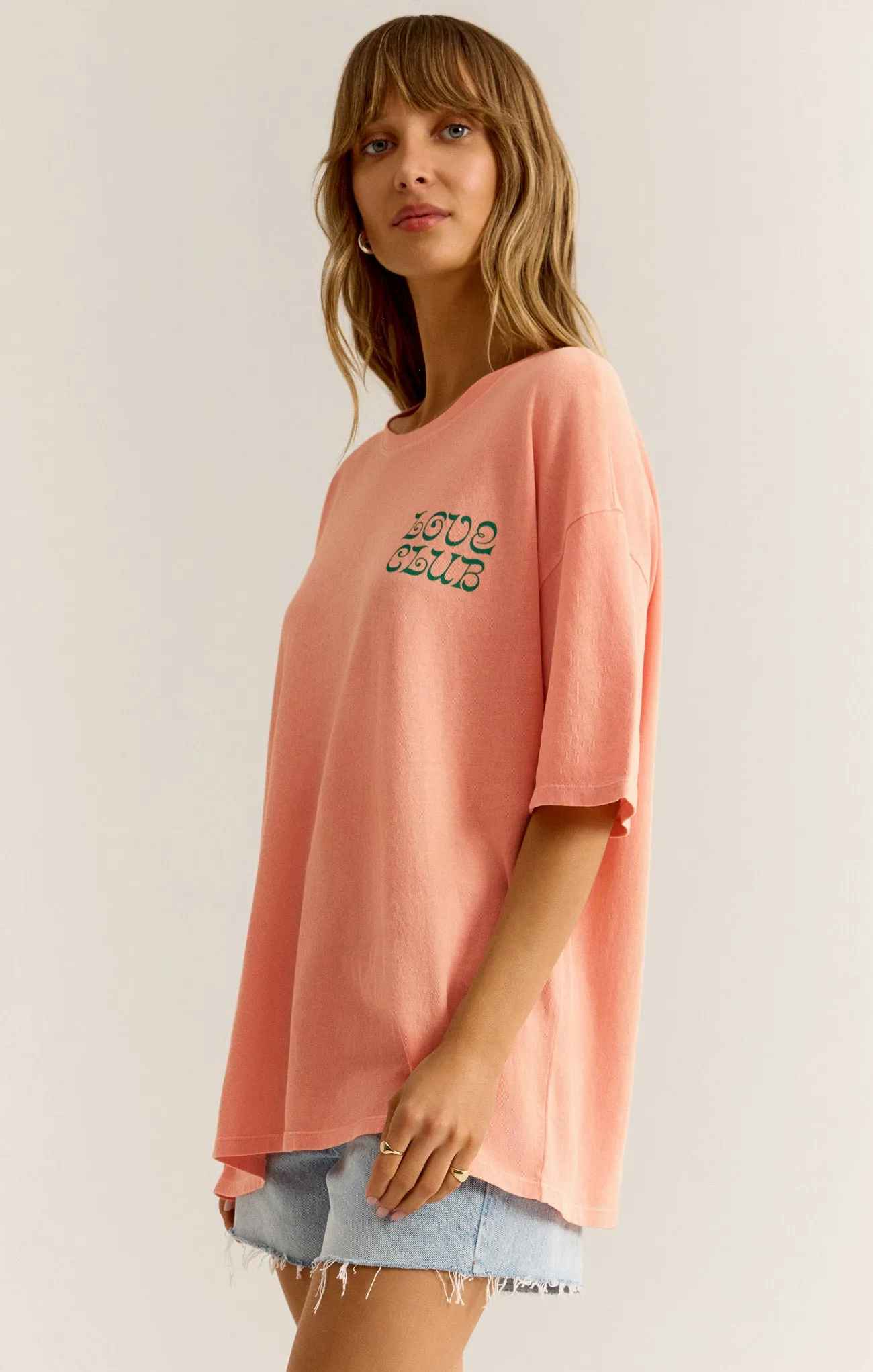 Love Club SoCal Oversized Tee sold by Z Supply product image thumbnail 3