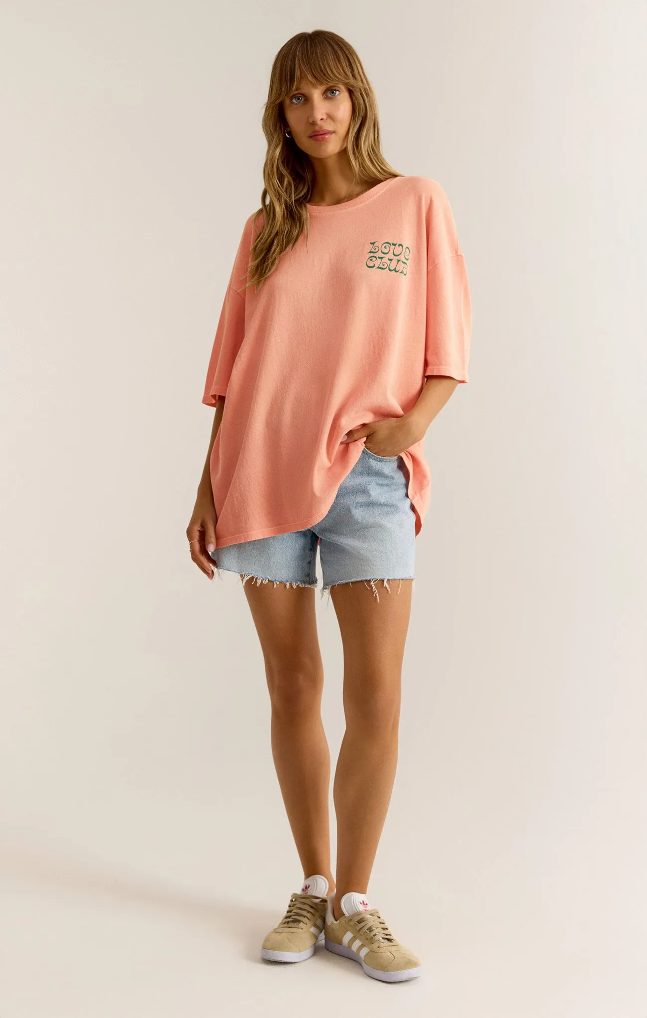 Love Club SoCal Oversized Tee sold by Z Supply product image thumbnail 4