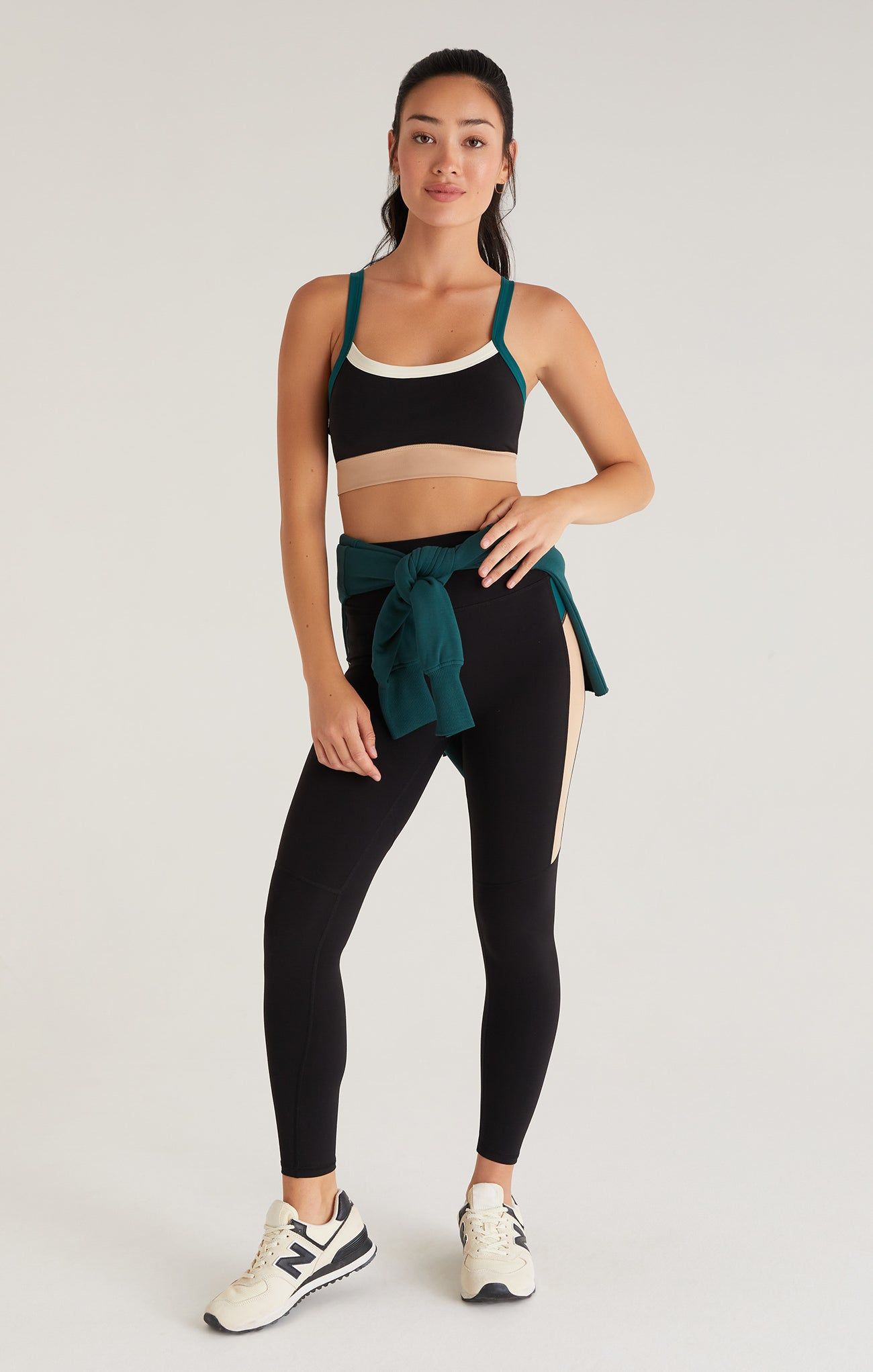 Power Color Block 7/8 Legging sold by Z Supply