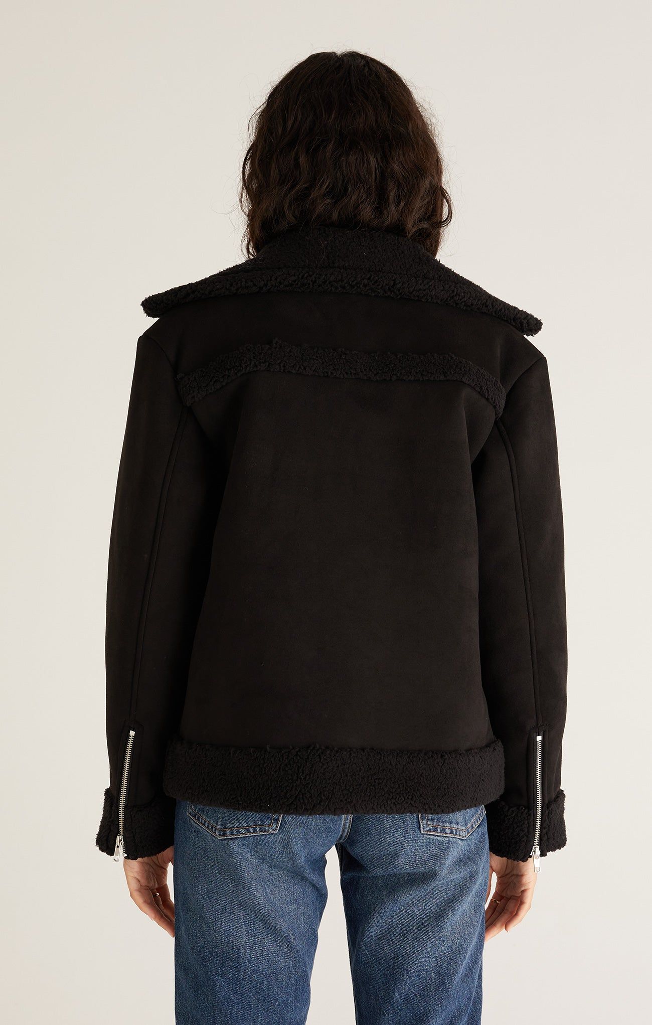 Celeste Faux Suede & Sherpa Jacket sold by Z Supply product image thumbnail 10