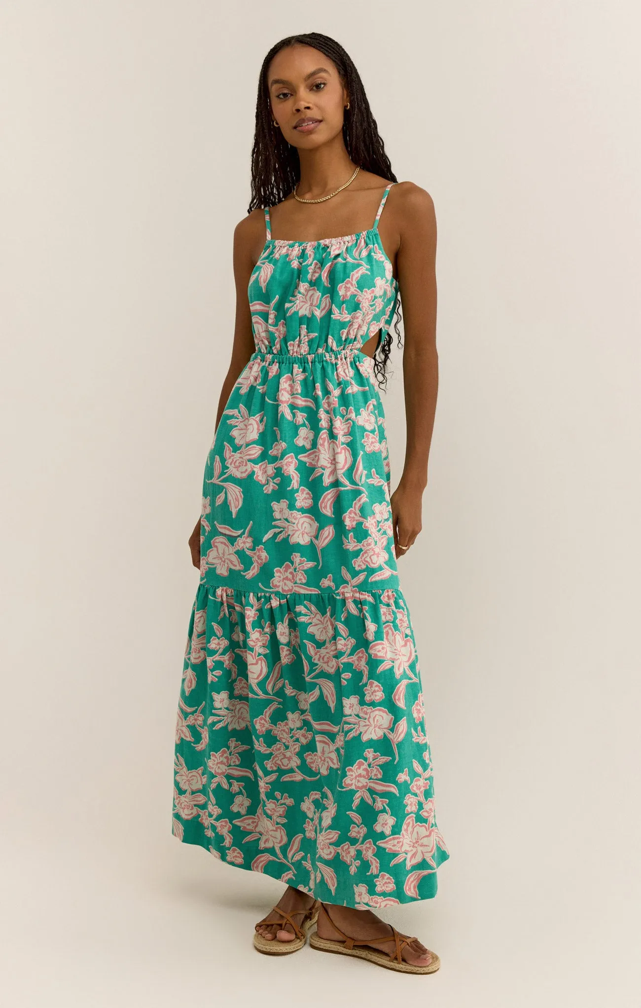 Dewi Pacific Floral Maxi Dress sold by Z Supply product image thumbnail 3