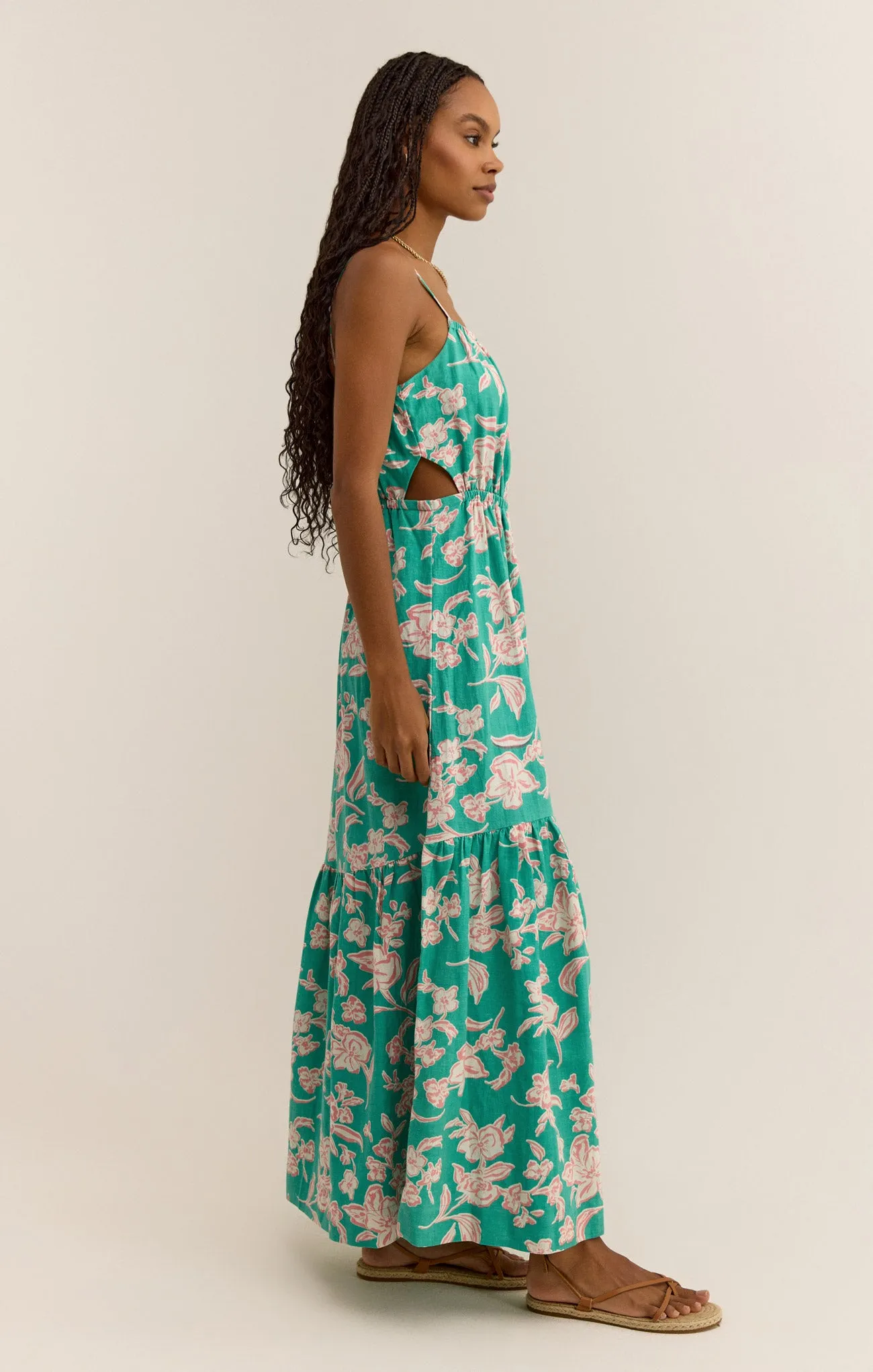 Dewi Pacific Floral Maxi Dress sold by Z Supply product image thumbnail 4