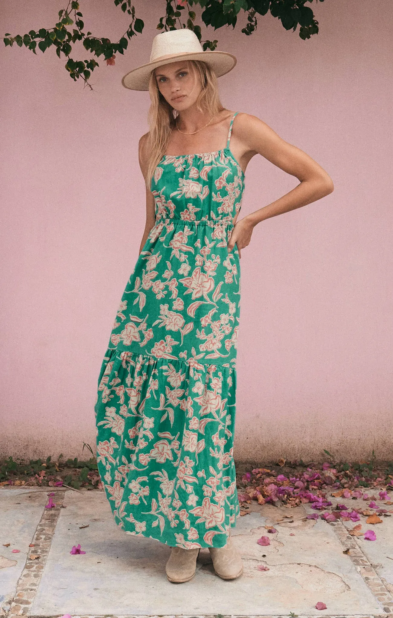 Dewi Pacific Floral Maxi Dress sold by Z Supply