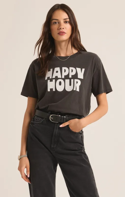 Happy Hour Boyfriend Tee sold by Z Supply