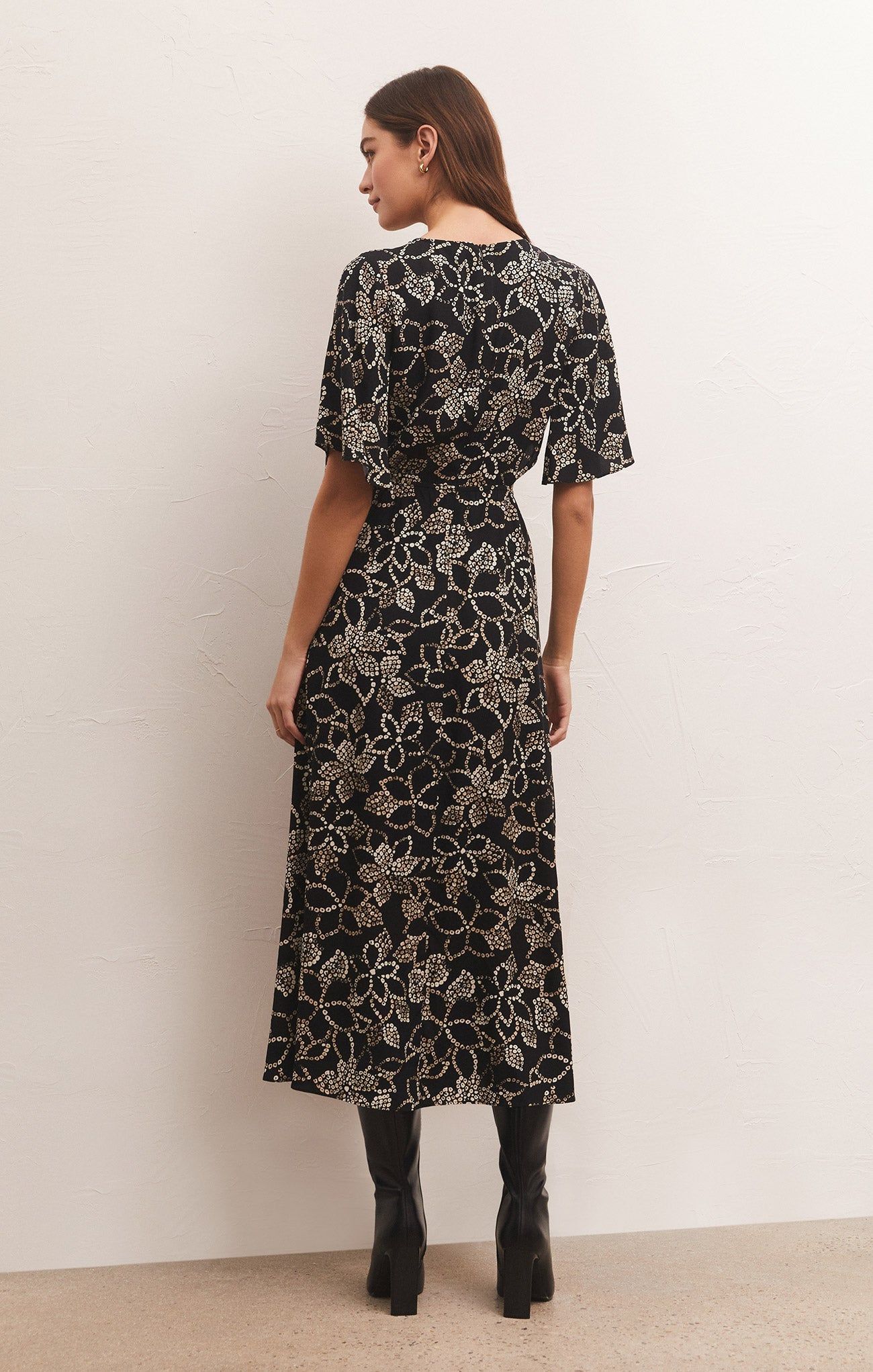 Iris Batik Floral Midi Dress sold by Z Supply product image thumbnail 2