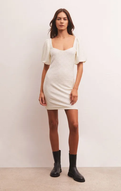 Belle Knit Eyelet Mini Dress sold by Z Supply