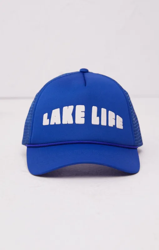 Lake Life Trucker Hat sold by Z Supply