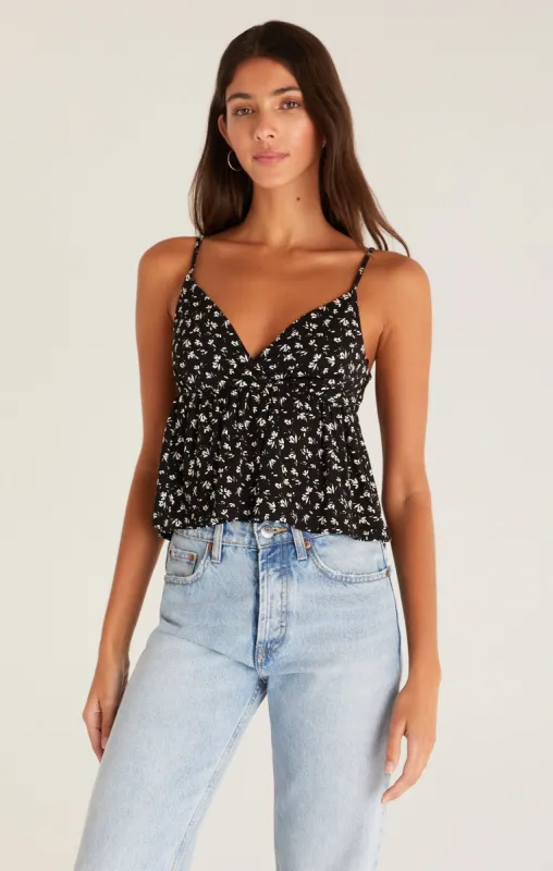 Cara Ditsy Floral Tank sold by Z Supply