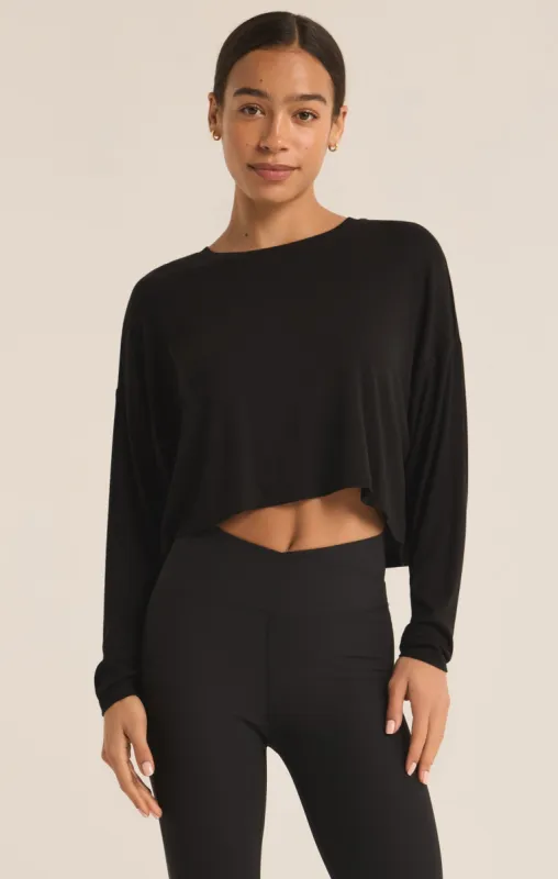 Layer On Rib Long Sleeve Top sold by Z Supply