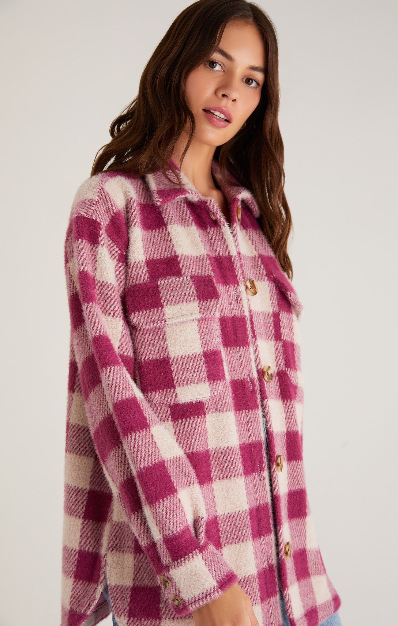Plaid Check Tucker Jacket sold by Z Supply product image thumbnail 4