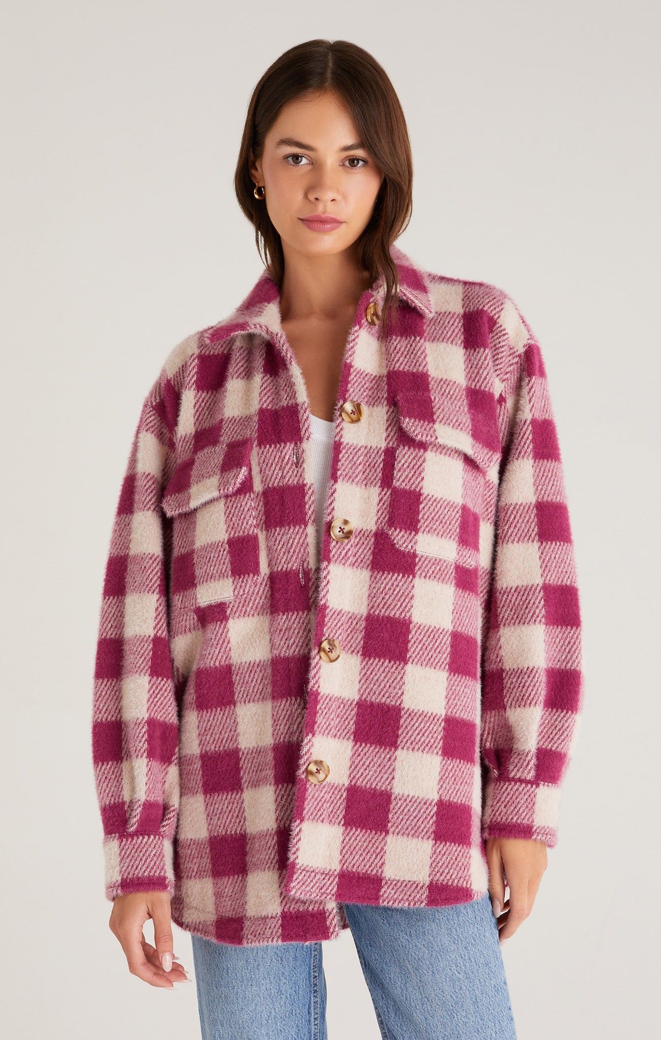 Plaid Check Tucker Jacket sold by Z Supply