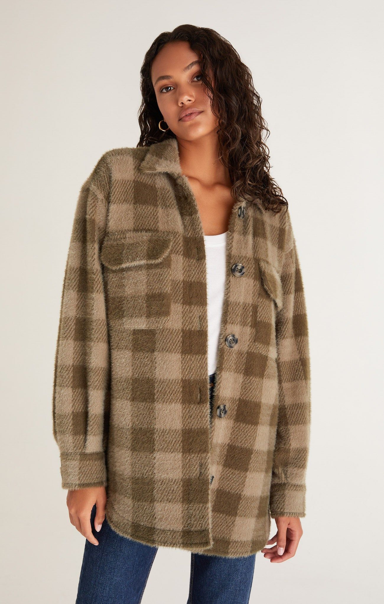 Plaid Check Tucker Jacket sold by Z Supply product image thumbnail 8