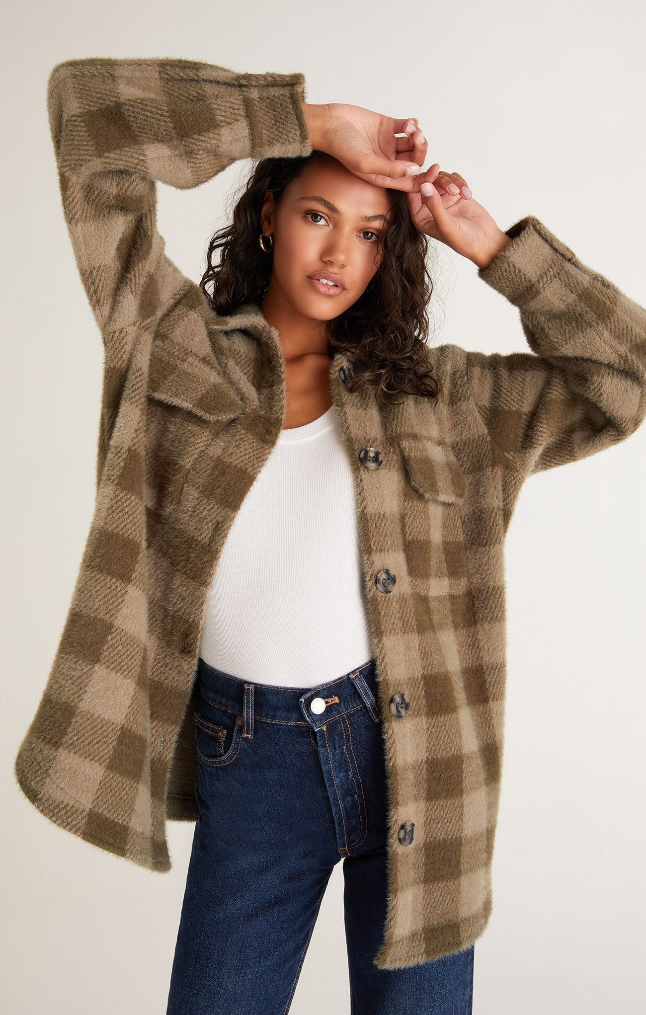 Plaid Check Tucker Jacket sold by Z Supply product image thumbnail 11