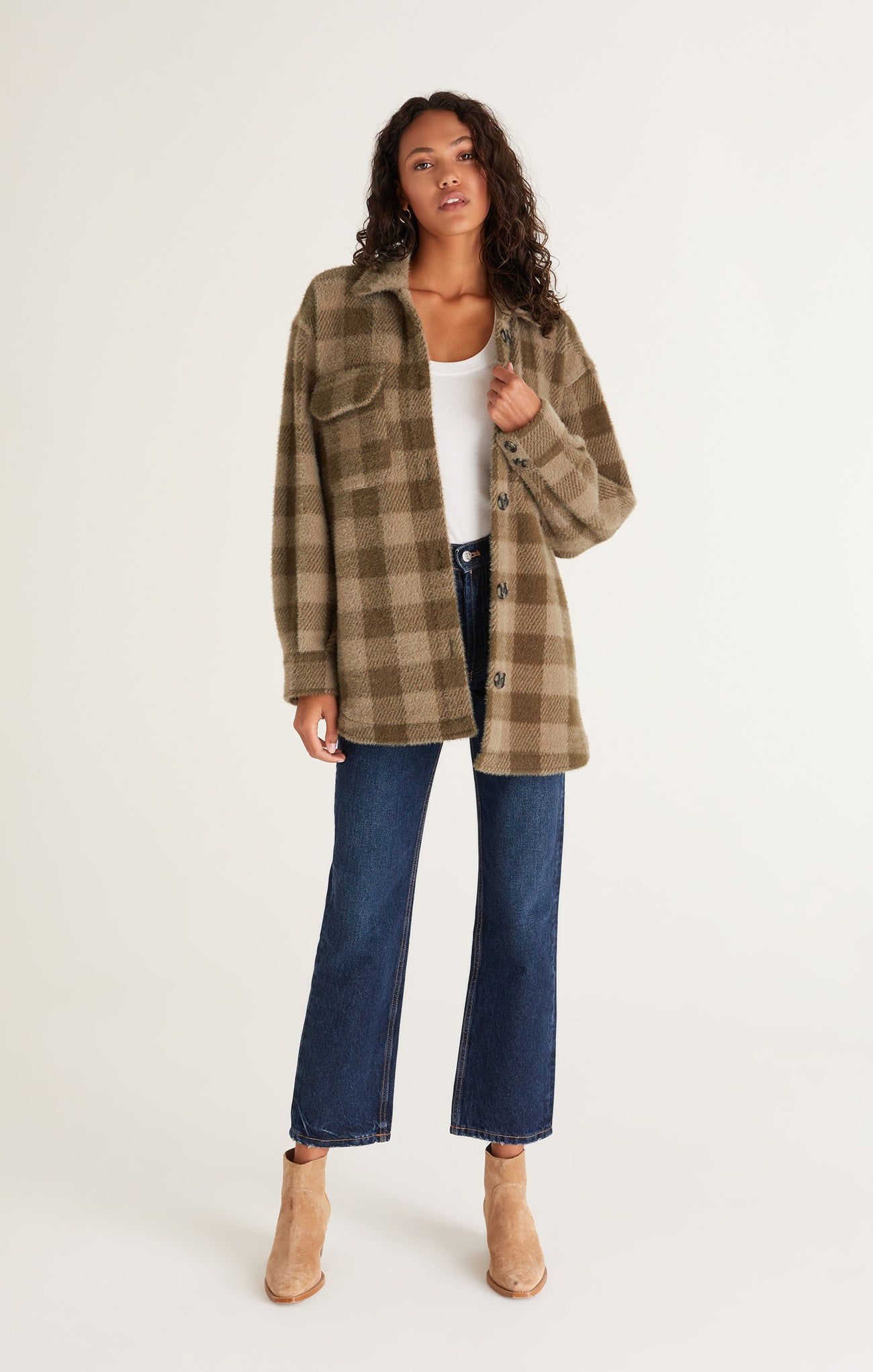 Plaid Check Tucker Jacket sold by Z Supply product image thumbnail 10