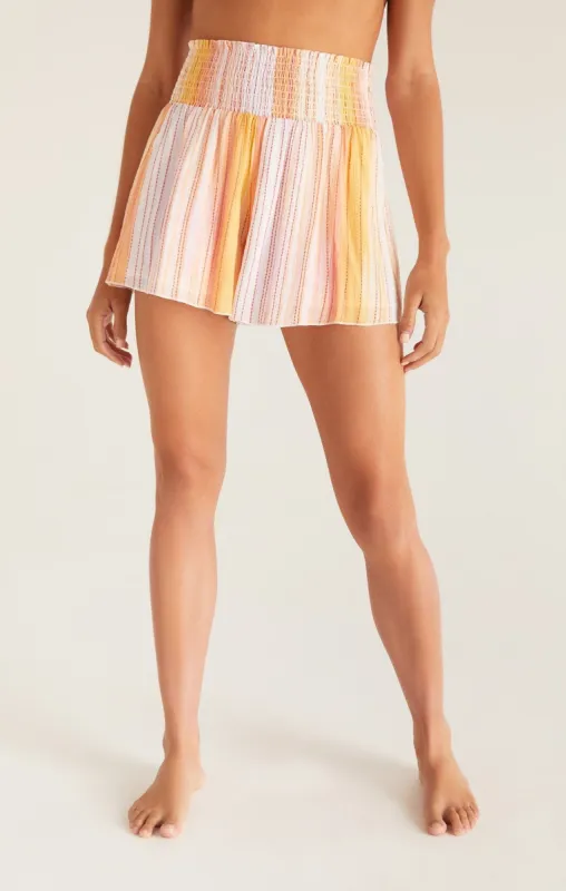Dawn Rainbow Stripe Short sold by Z Supply