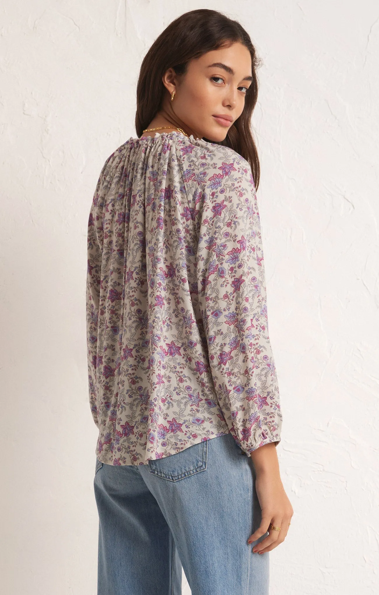 Athena Floral Top sold by Z Supply product image thumbnail 2