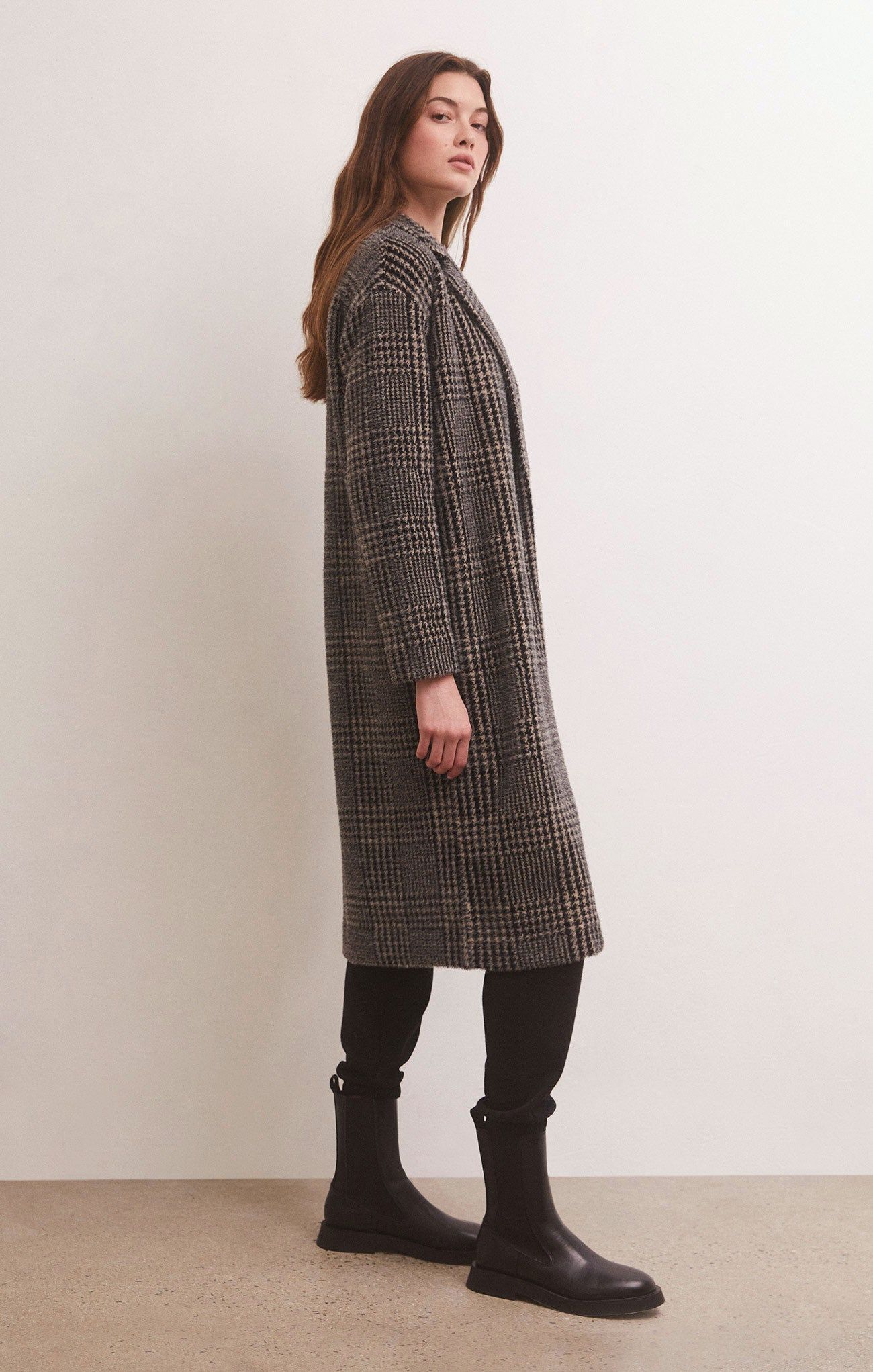 Mason Houndstooth Knit Coat sold by Z Supply product image thumbnail 3
