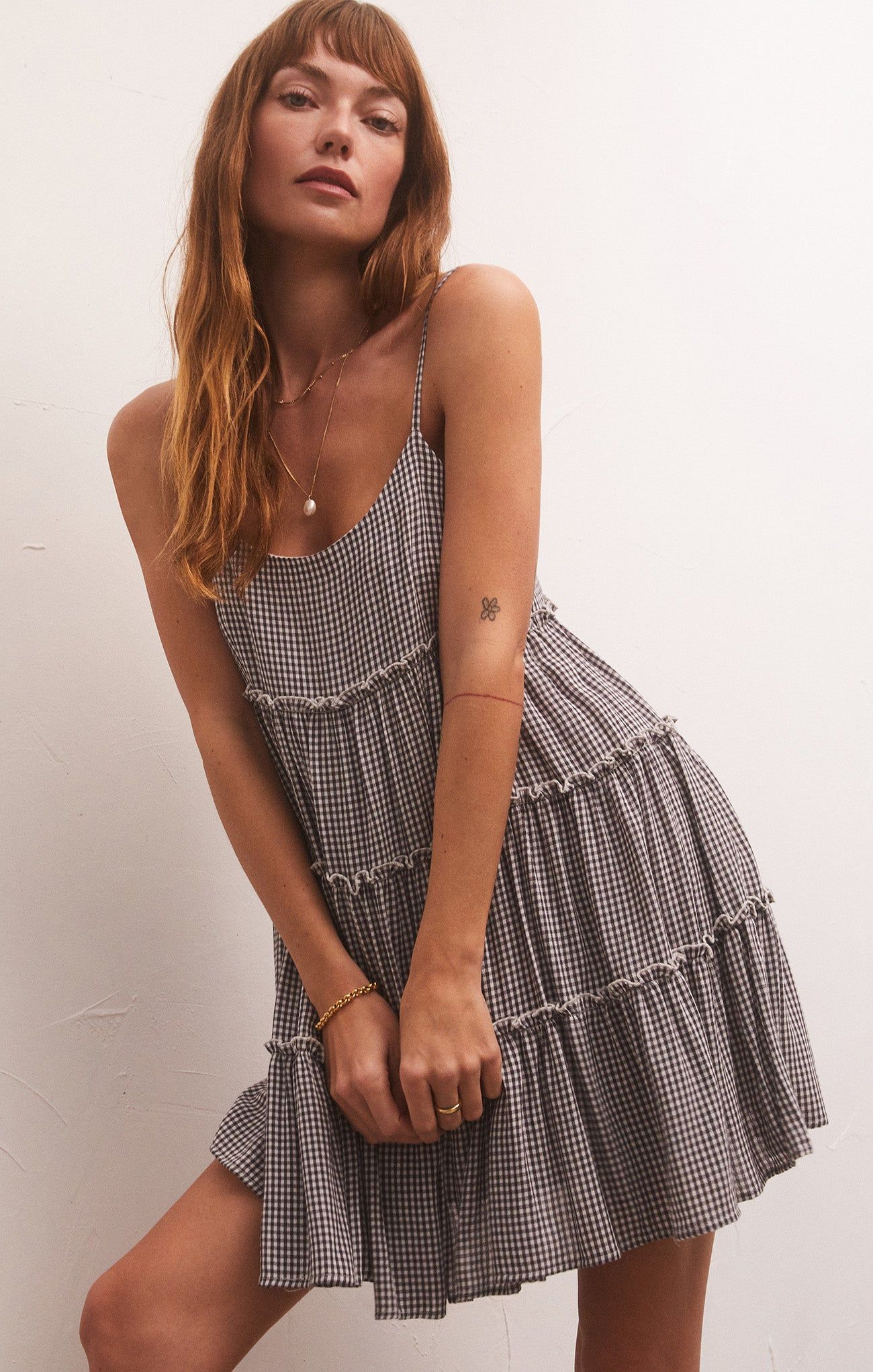 Carina Gingham Mini Dress sold by Z Supply product image thumbnail 9