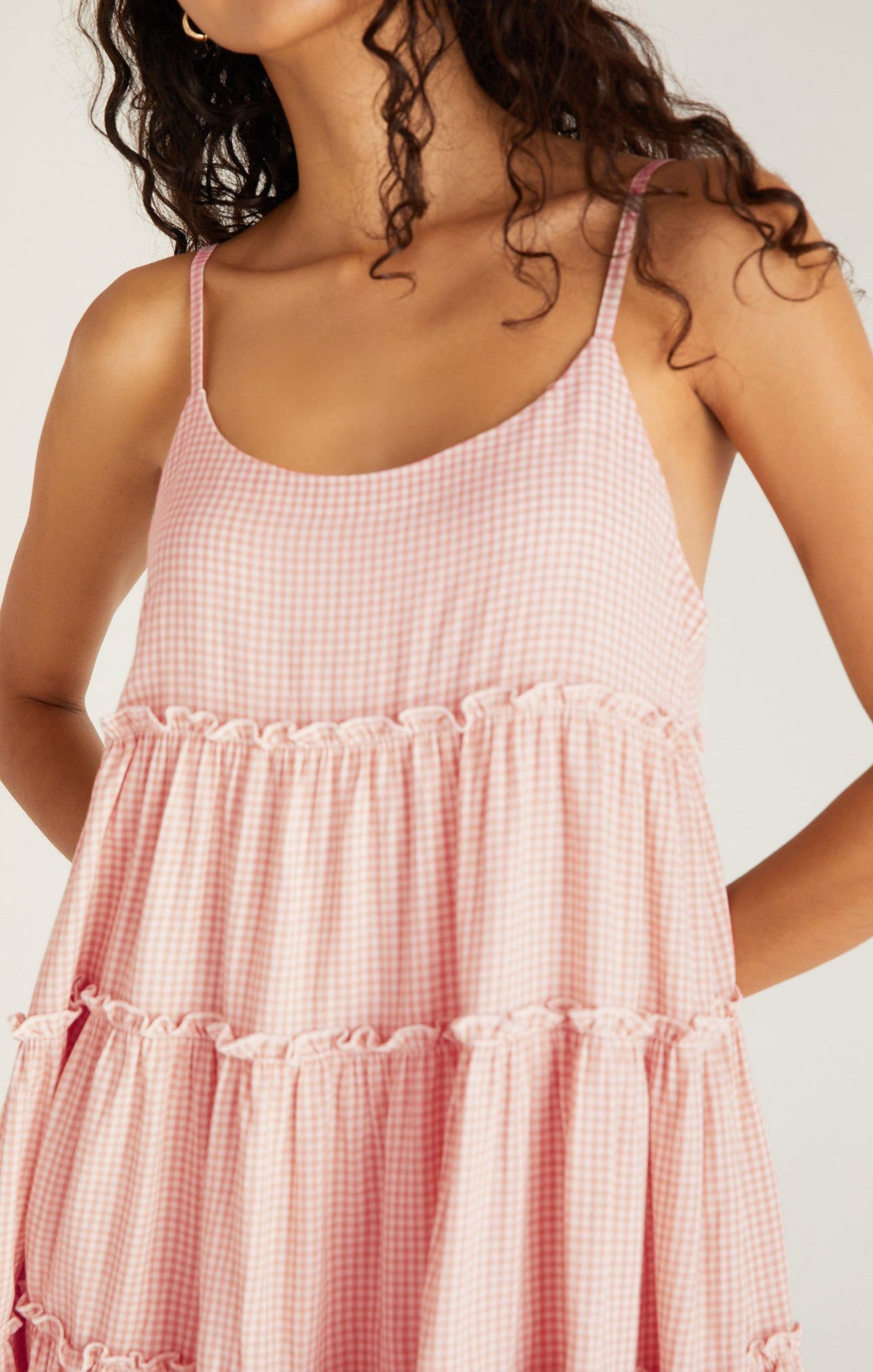 Carina Gingham Mini Dress sold by Z Supply product image thumbnail 3