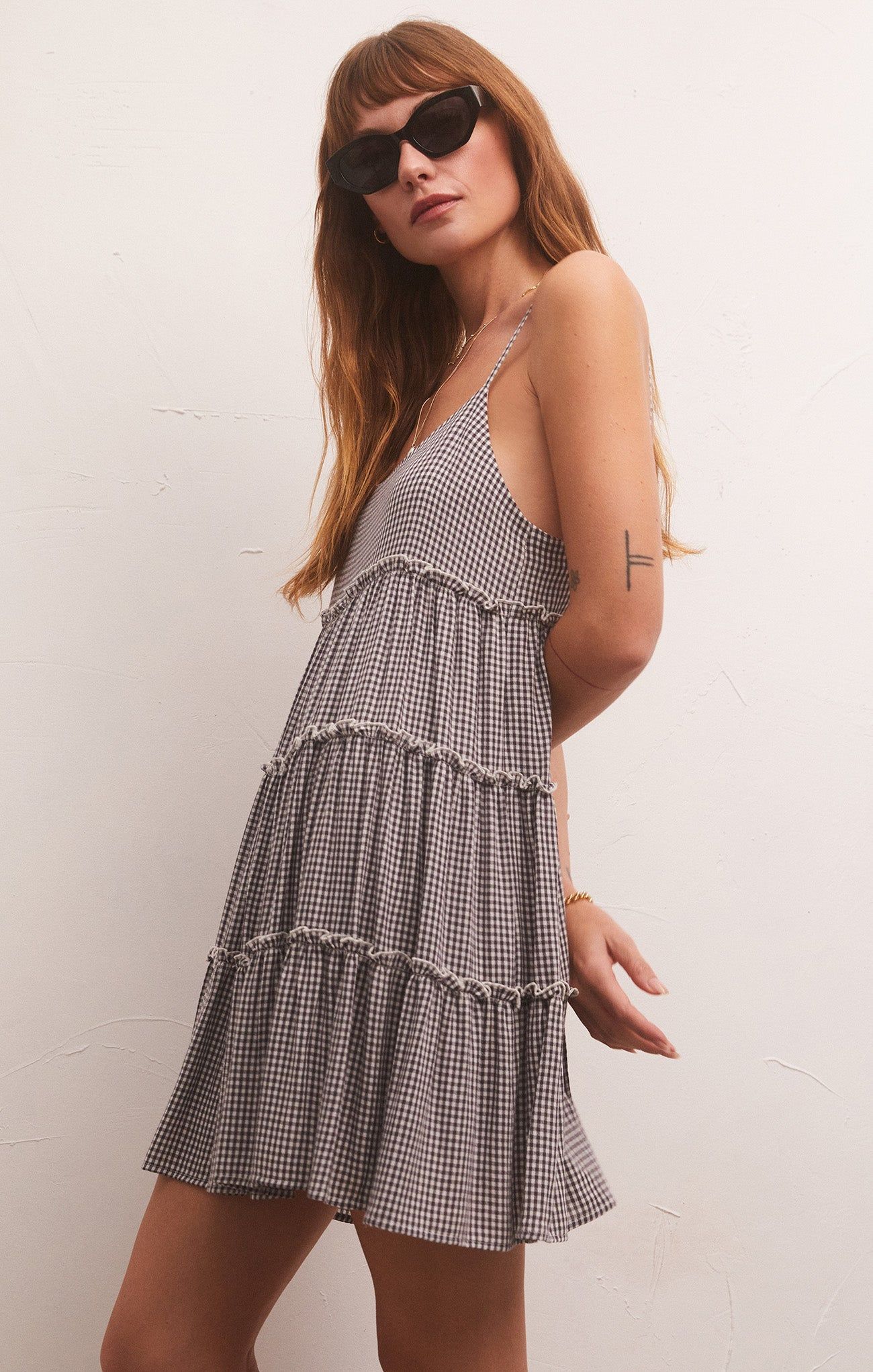 Carina Gingham Mini Dress sold by Z Supply product image thumbnail 11