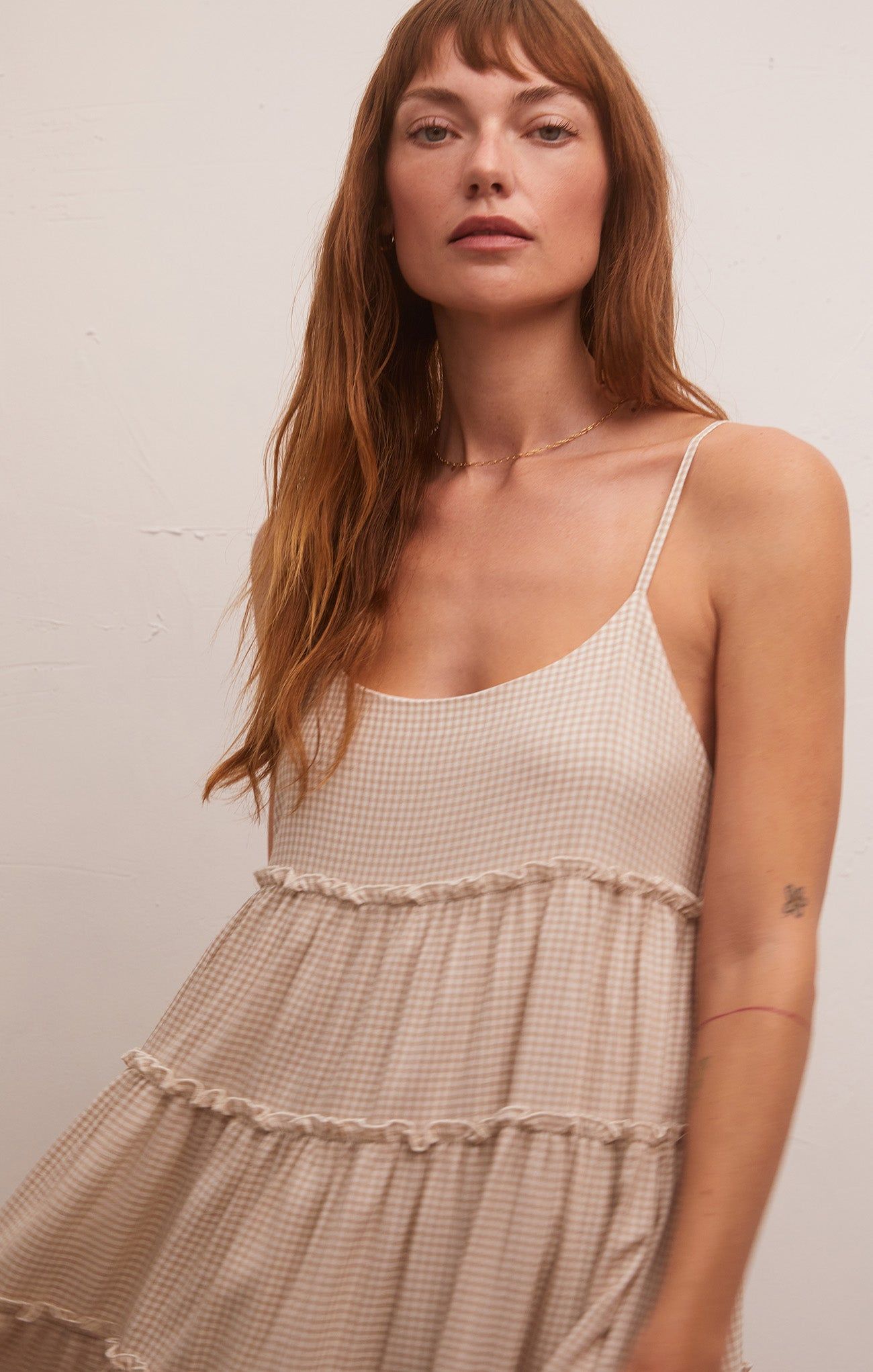 Carina Gingham Mini Dress sold by Z Supply product image thumbnail 17