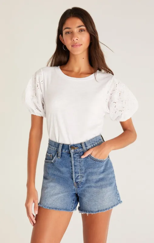 Isabel Eyelet Top sold by Z Supply