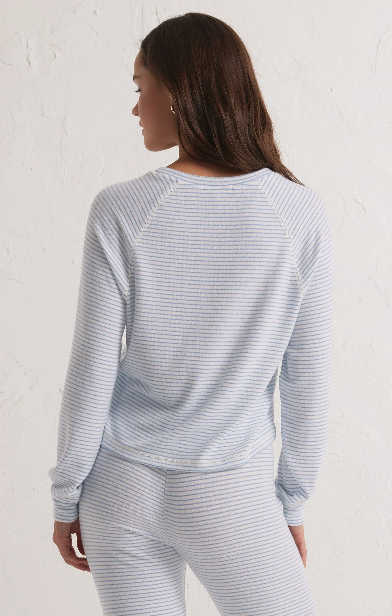 Staying In Stripe Long Sleeve Top sold by Z Supply product image thumbnail 4
