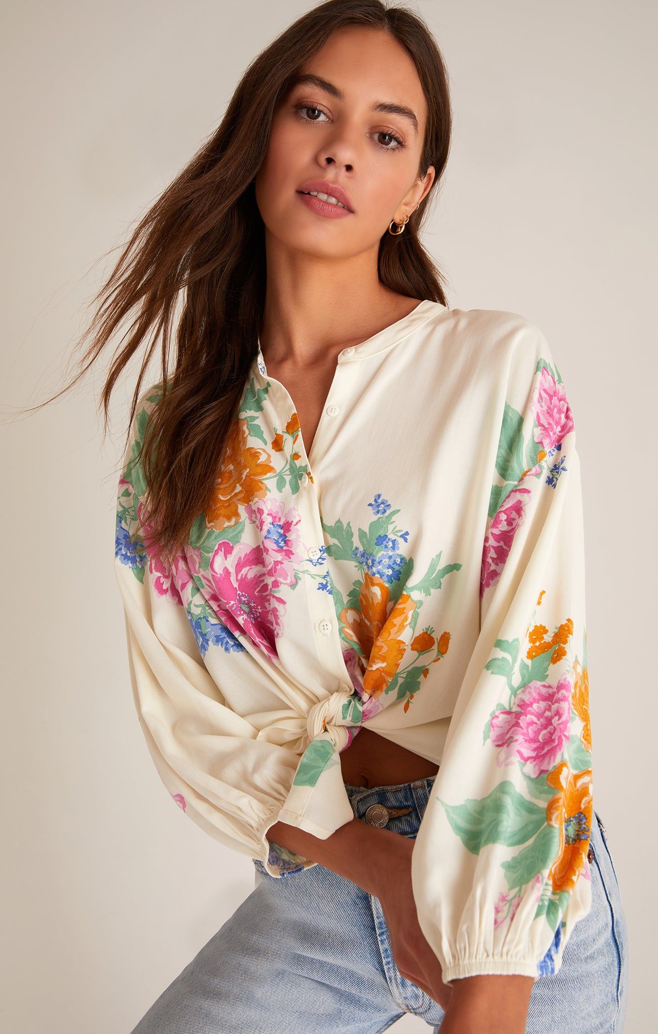 Clarisa Floral Top sold by Z Supply product image thumbnail 2