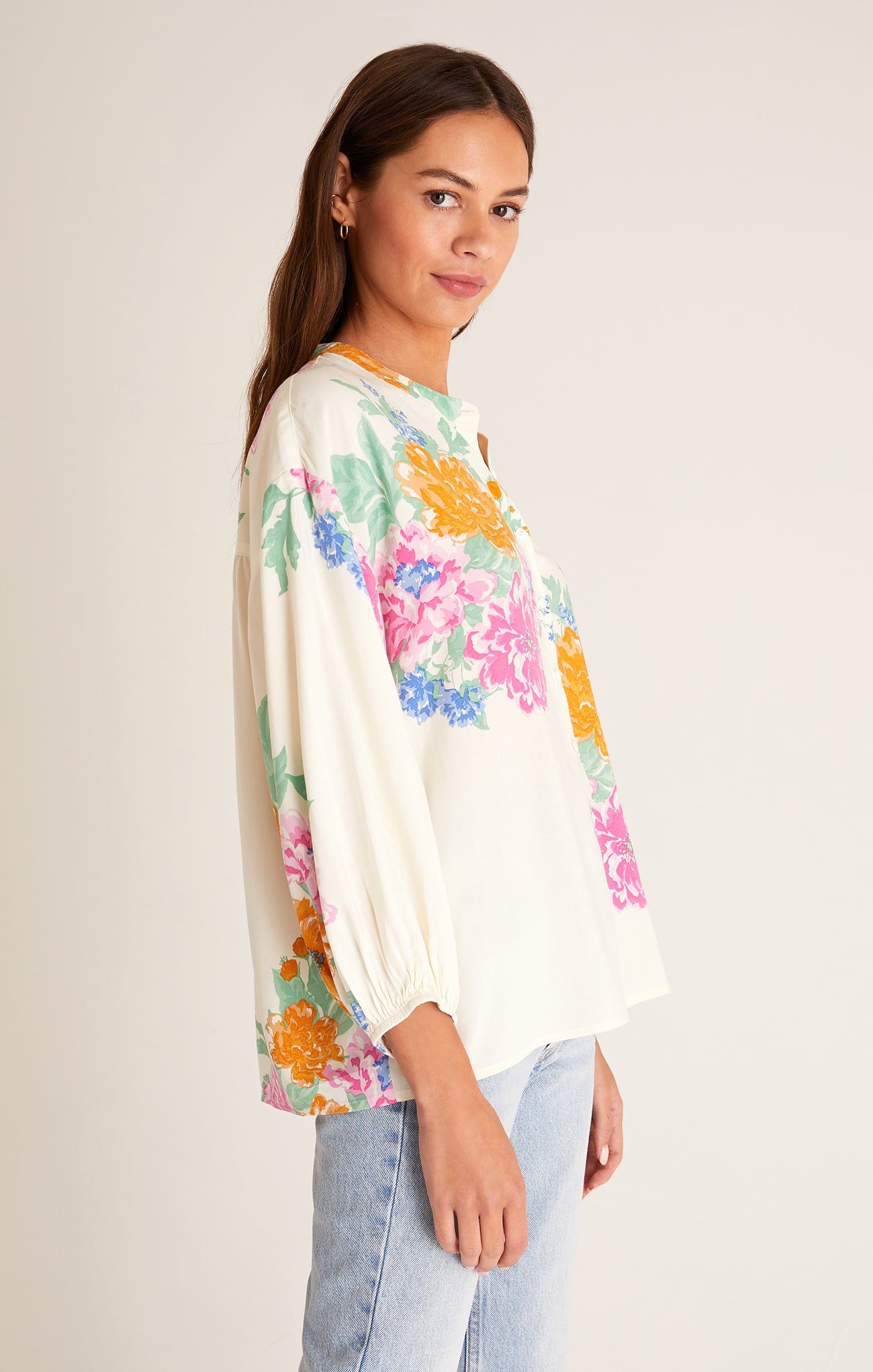 Clarisa Floral Top sold by Z Supply product image thumbnail 3