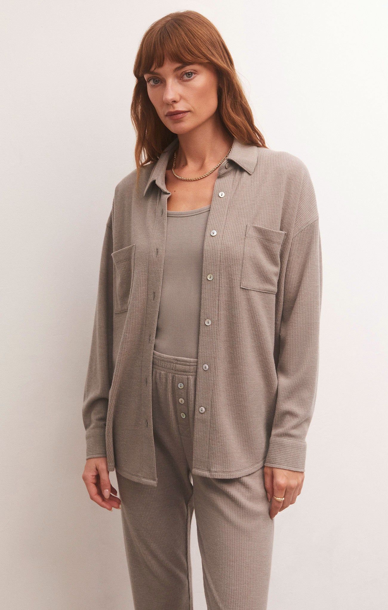 Cozy Days Thermal Shirt sold by Z Supply product image thumbnail 5