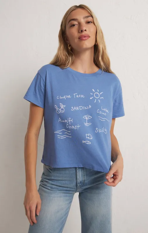 Go To Destination Tee sold by Z Supply