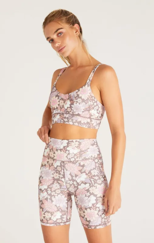 Freestyle Floral Bra sold by Z Supply