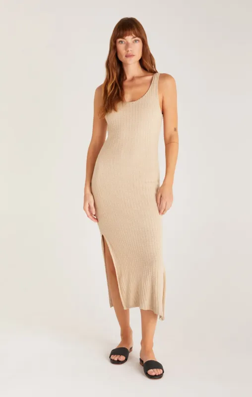 Brayden Crochet Knit Midi Dress sold by Z Supply