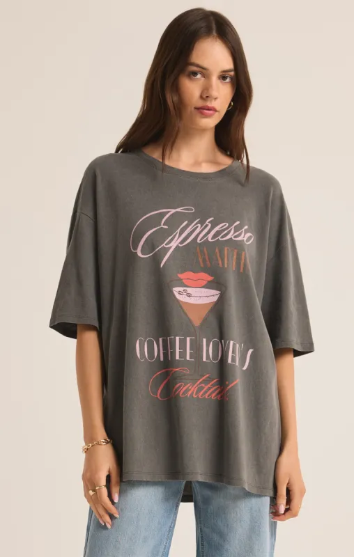 Espresso Martini SoCal Oversized Tee sold by Z Supply